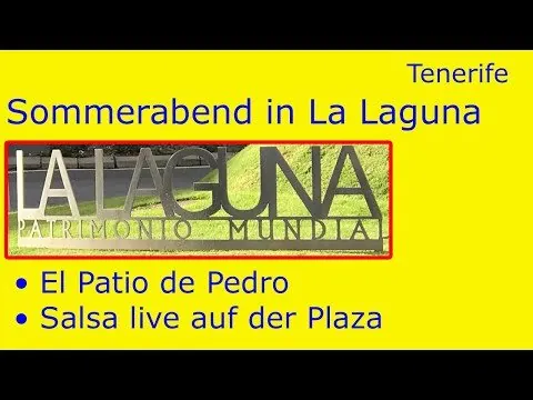Video: Sommerabend in San Cristóbal de La Laguna