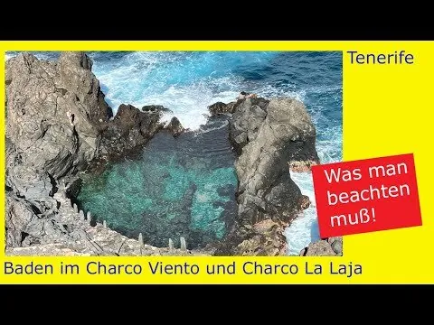 Video: Baden im Charco Viento und Charco La Laja